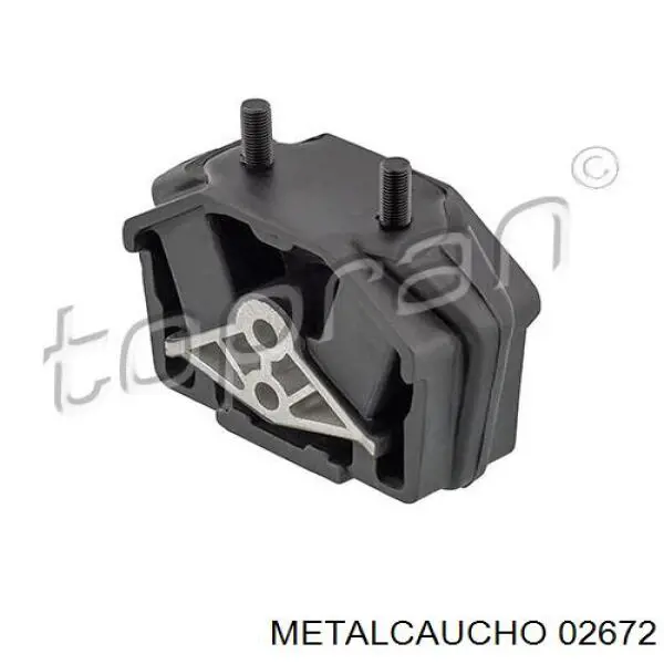 02672 Metalcaucho soporte de motor trasero