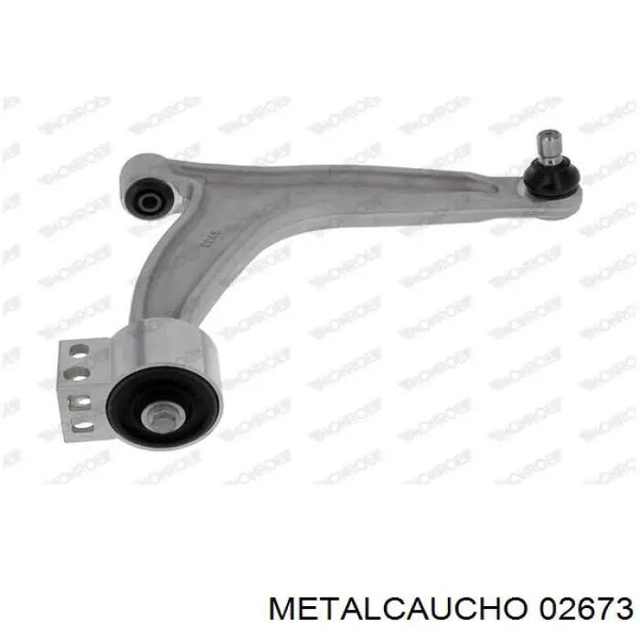 02673 Metalcaucho silentblock de suspensión delantero inferior