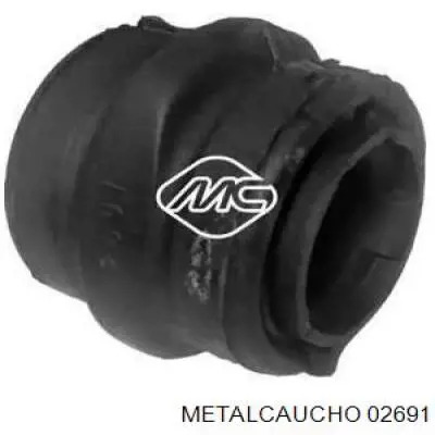 Buje de barra estabilizadora delantera Metalcaucho 02691 precio, desde 2,48 EUR