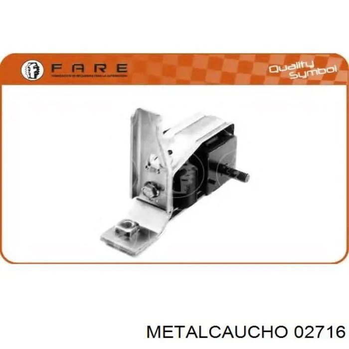 Soporte de motor derecho Metalcaucho 02716 precio, desde 41,27 EUR