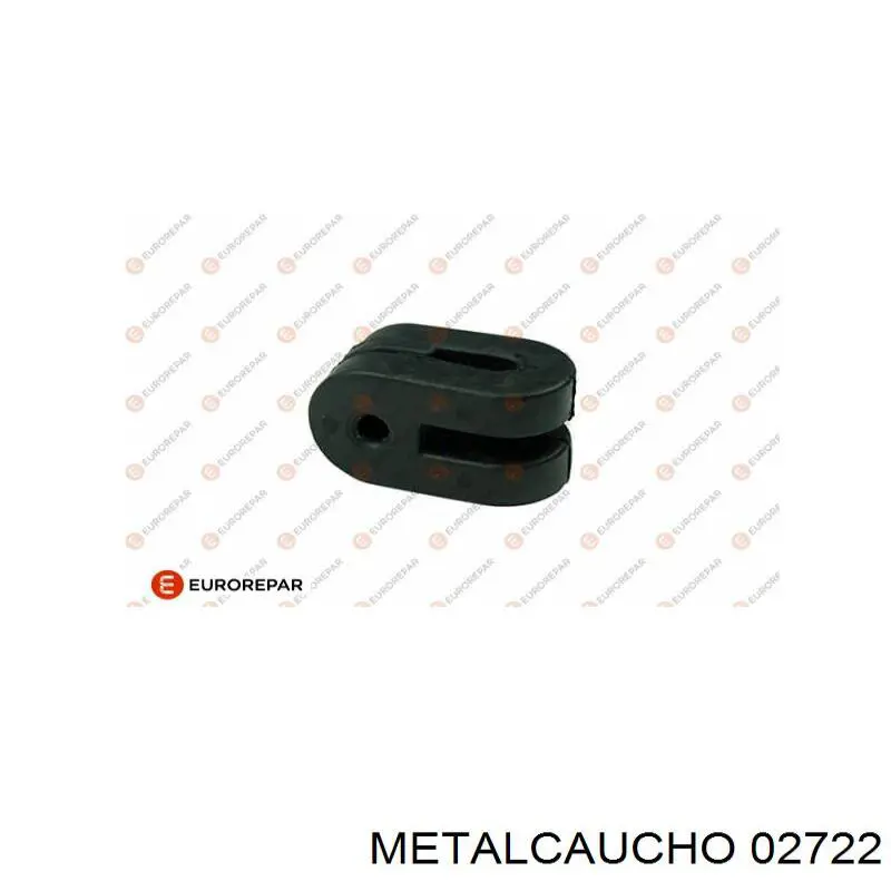 02722 Metalcaucho soporte, silenciador