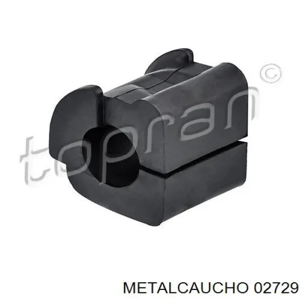 Soporte del amortiguador delantero 02729 Metalcaucho