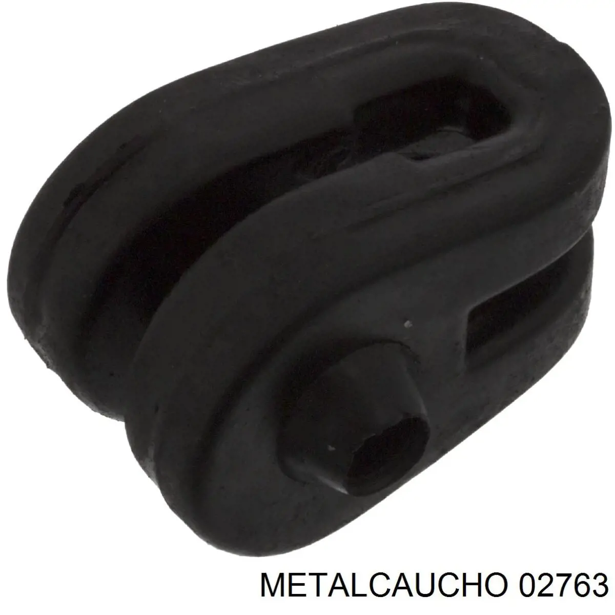 02763 Metalcaucho soporte escape