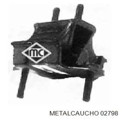 02798 Metalcaucho soporte motor delantero