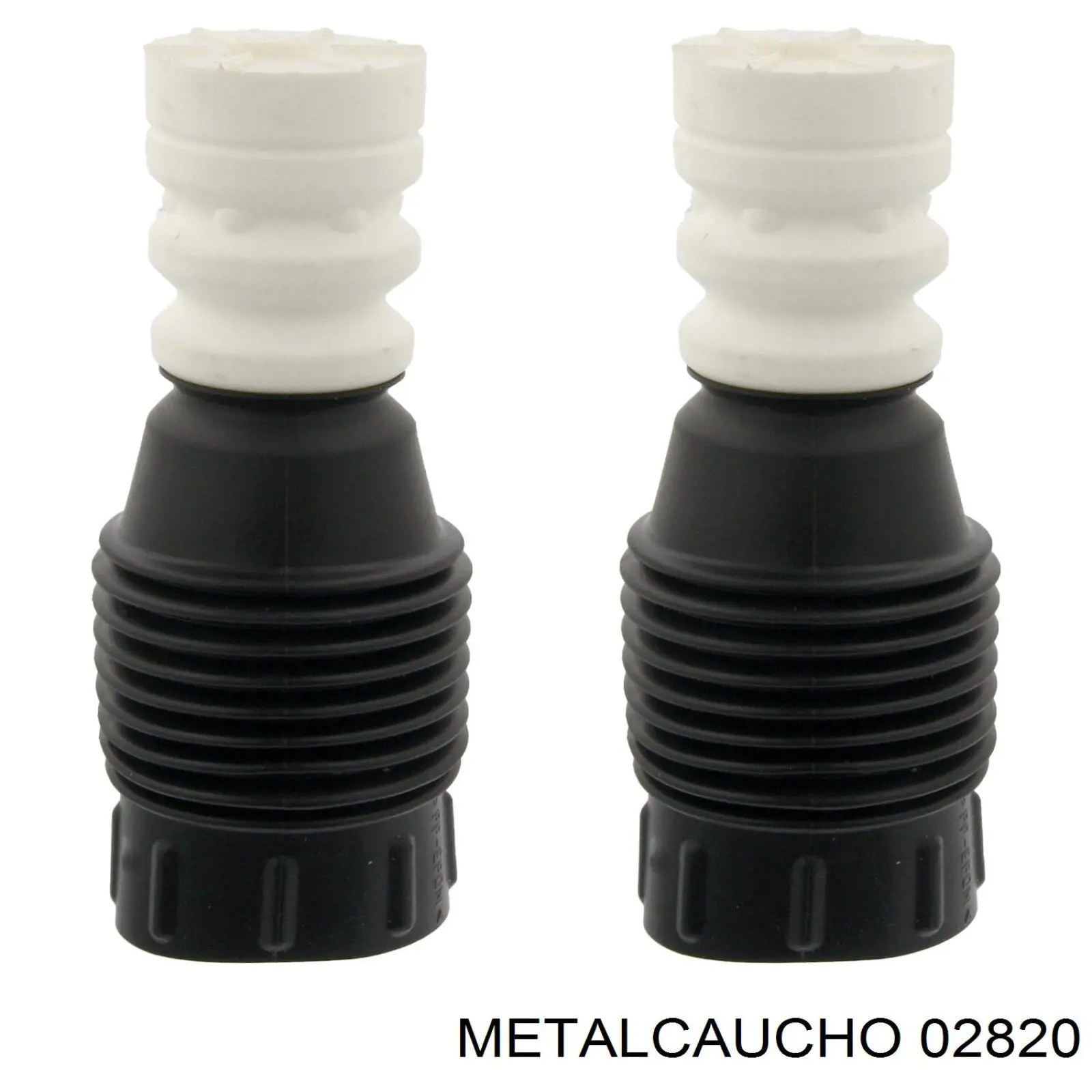 Tope de amortiguador delantero con guardapolvo 02820 Metalcaucho