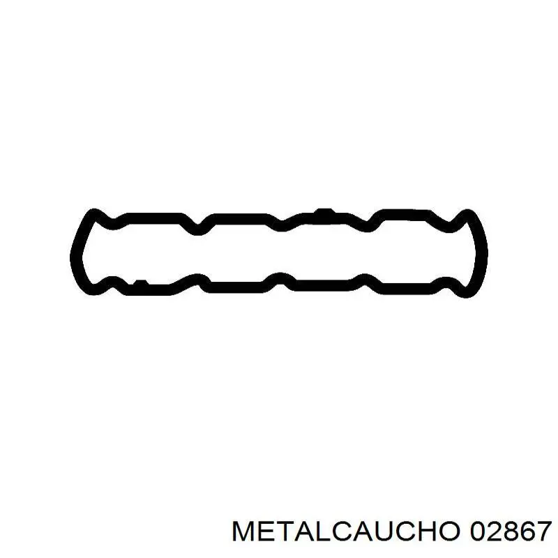 02867 Metalcaucho tubo bomba hidráulica amortiguador