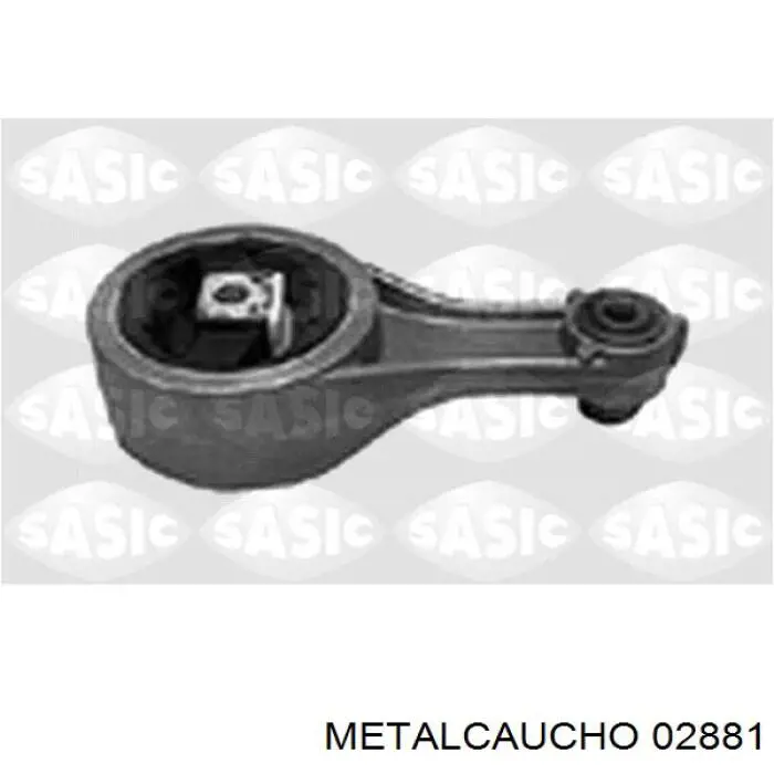 02881 Metalcaucho soporte de motor trasero