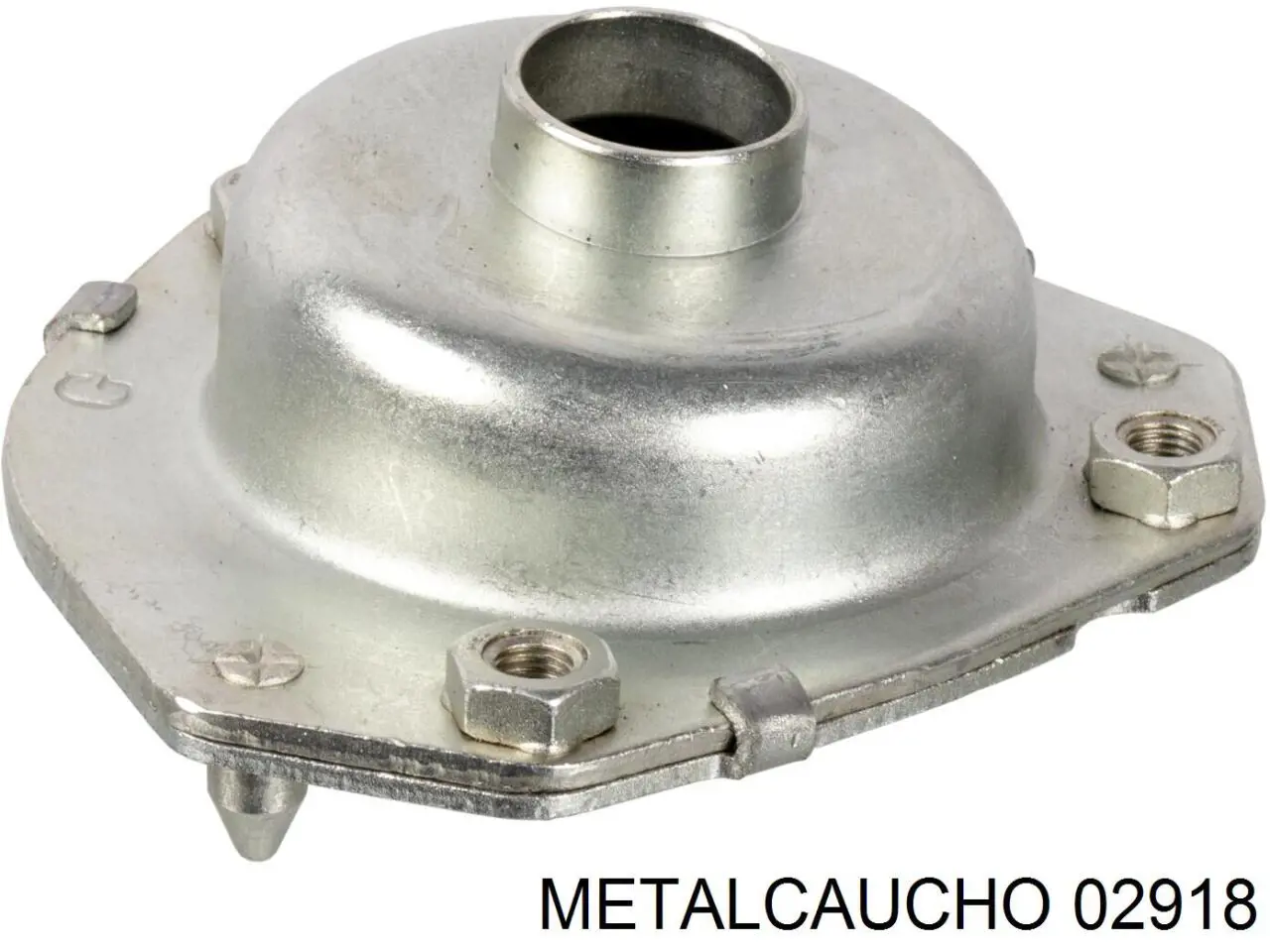 02918 Metalcaucho soporte amortiguador delantero izquierdo