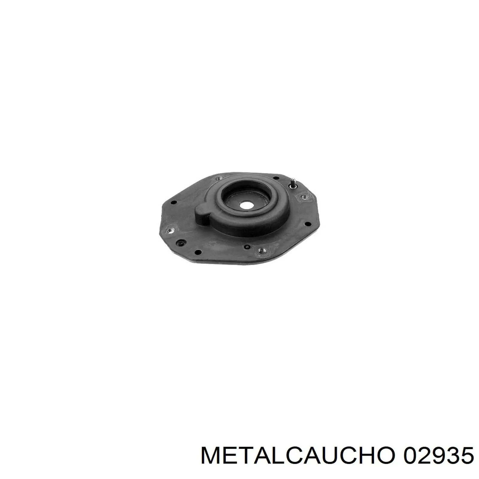 02935 Metalcaucho soporte amortiguador delantero