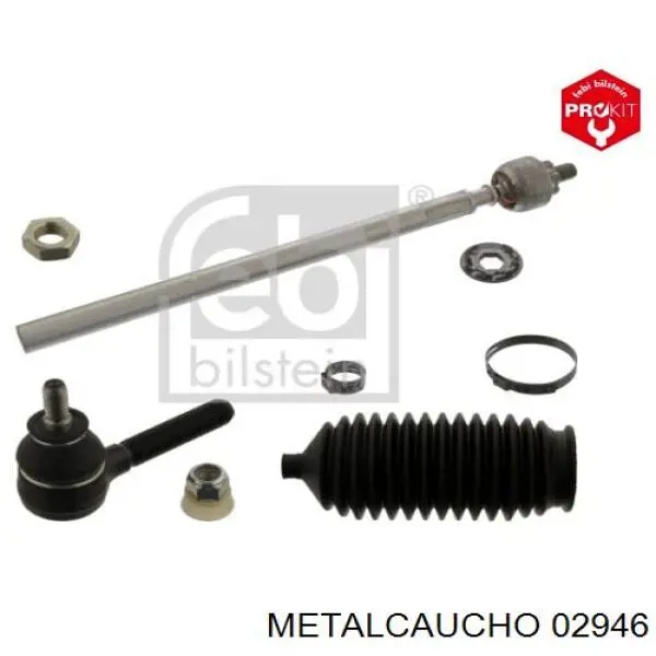 Soporte del amortiguador delantero derecho 02946 Metalcaucho