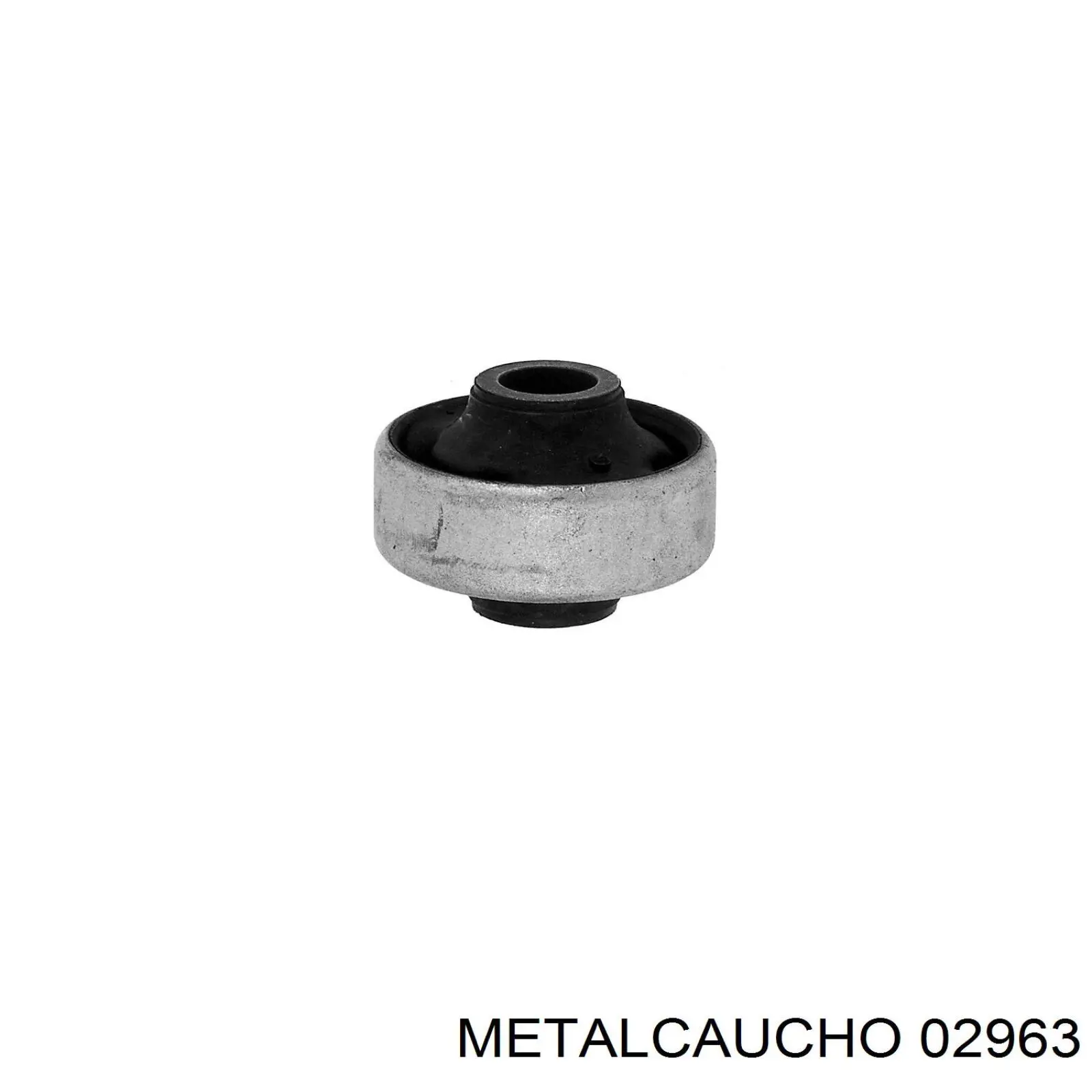 Silentblock del brazo de suspensión 02963 Metalcaucho
