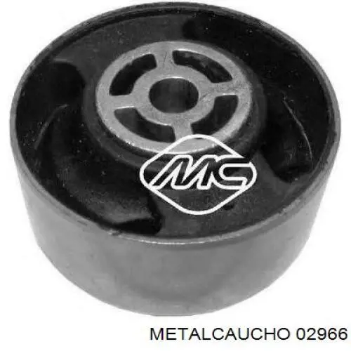 02966 Metalcaucho soporte, motor, trasero, silentblock