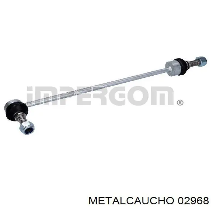 02968 Metalcaucho soporte de barra estabilizadora delantera