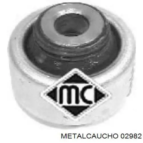 02982 Metalcaucho silentblock de suspensión delantero inferior