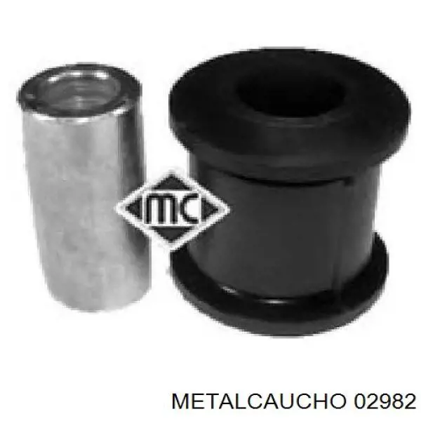 Silentblock de brazo de suspensión Metalcaucho 02982 precio, desde 27,54 EUR