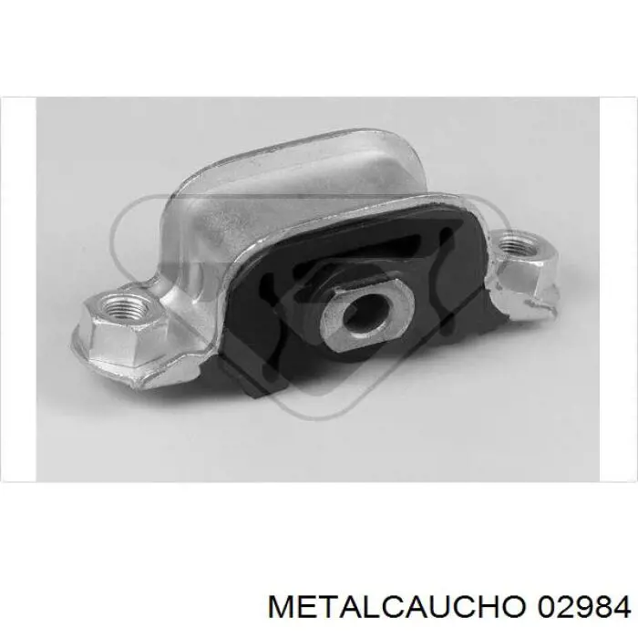 02984 Metalcaucho soporte, motor izquierdo, trasero