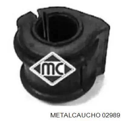 02989 Metalcaucho Buje de barra estabilizadora delantera