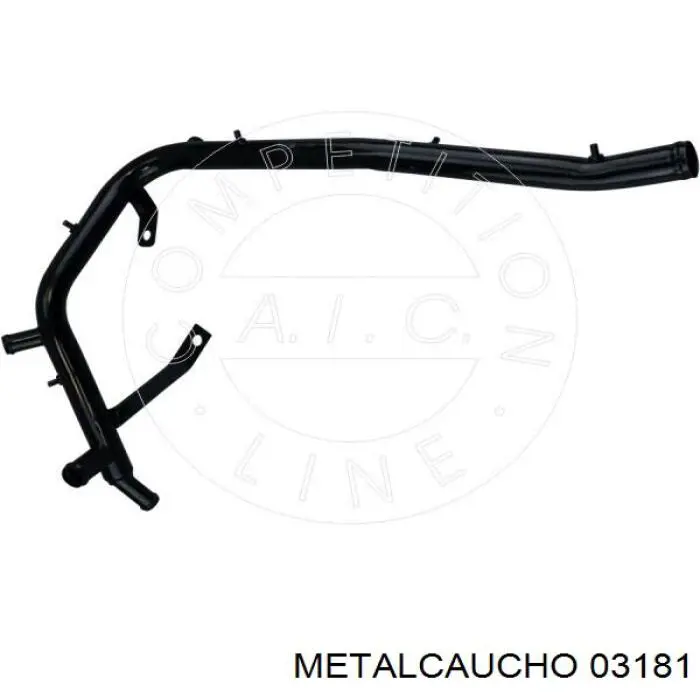 Manguito de líquido refrigerante Metalcaucho 03181 precio, desde 35,60 EUR
