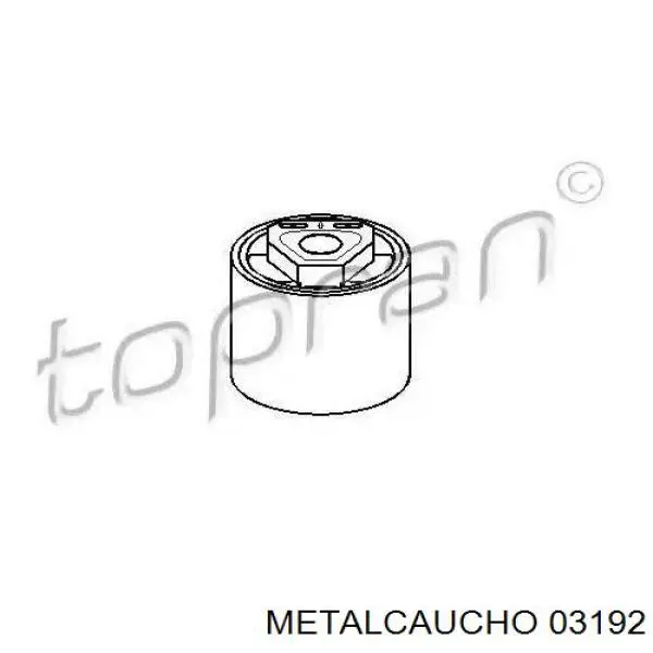 03192 Metalcaucho manguera (conducto del sistema de refrigeración)