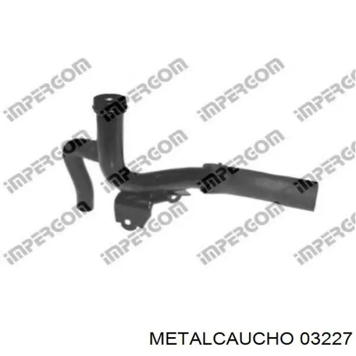 03227 Metalcaucho manguera (conducto del sistema de refrigeración)