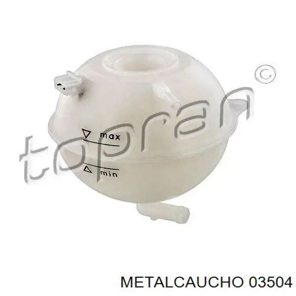 03504 Metalcaucho vaso de expansión, refrigerante