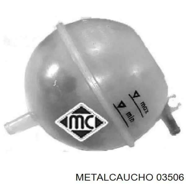 03506 Metalcaucho tapón, depósito de refrigerante