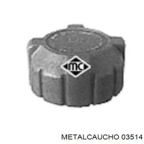Tapon liquido refrigerante Metalcaucho 03514 precio, desde 1,68 EUR