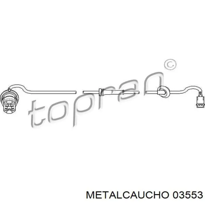 Comprar 03553 Metalcaucho Guía de la varilla de nivel de aceite del motor