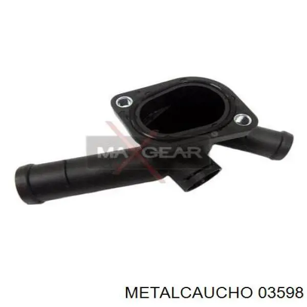 Comprar 03598 Metalcaucho Brida del sistema de refrigeración (triple unión)