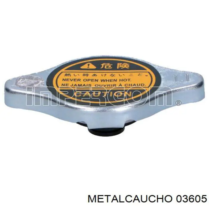 03605 Metalcaucho tapa de radiador