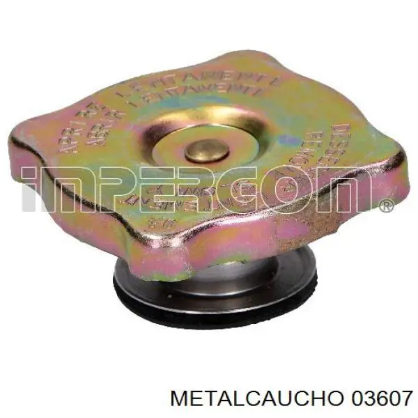 03607 Metalcaucho tapa radiador