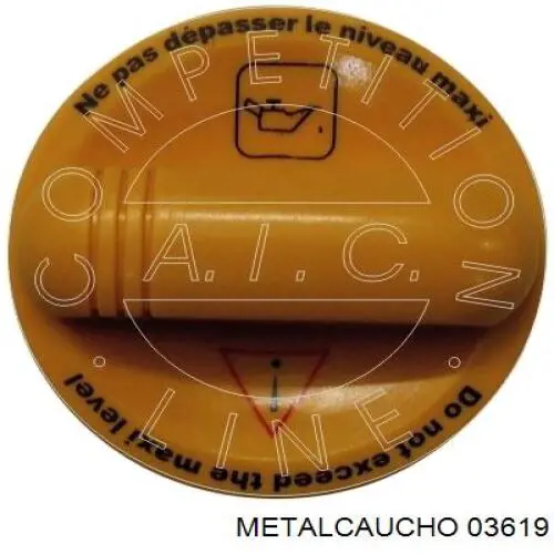 03619 Metalcaucho tapa de aceite de motor
