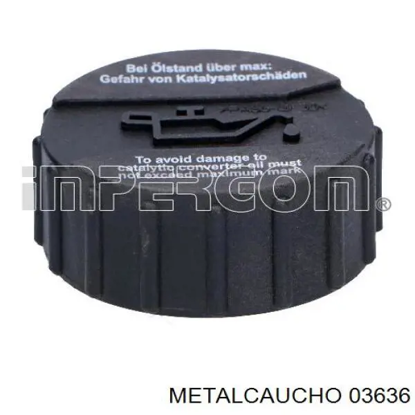 Tapa de aceite de motor A2157 Polcar