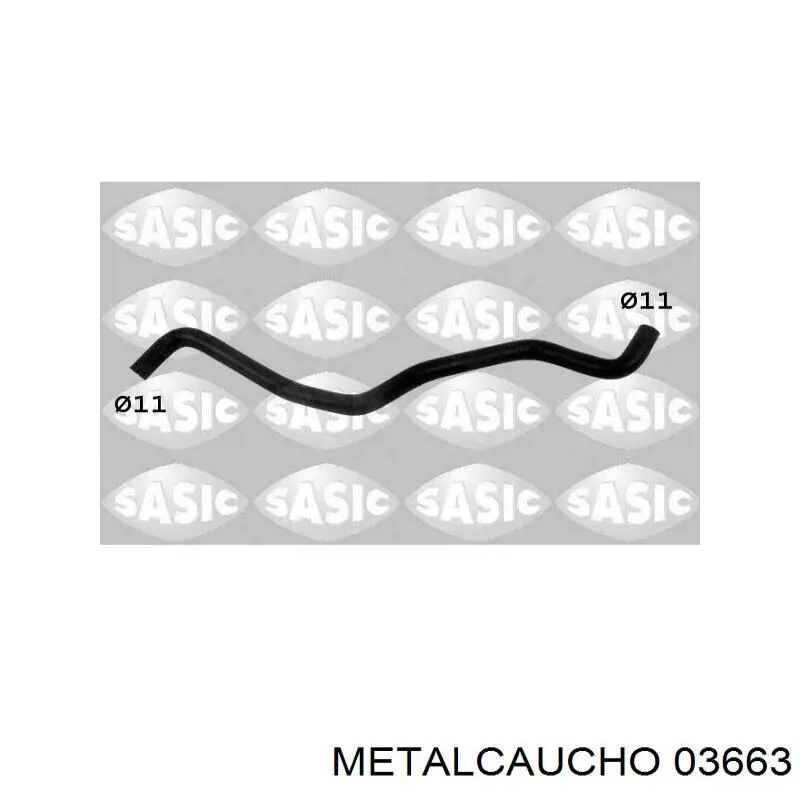 955336 Cautex Manguera de refrigeración