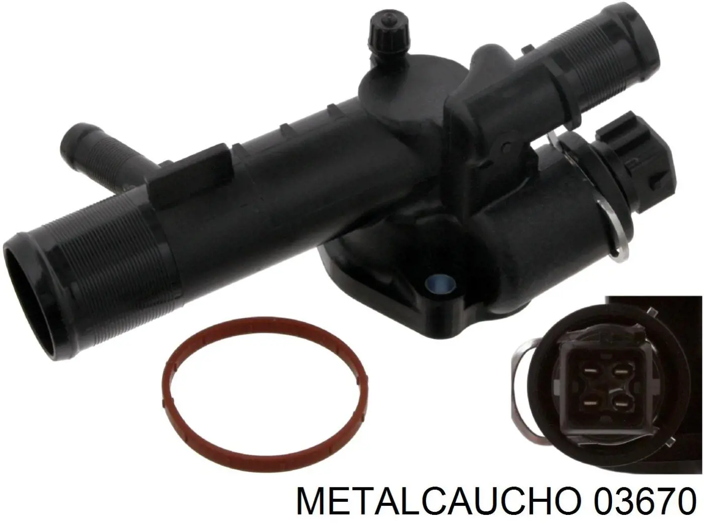 Comprar 03670 Metalcaucho Caja de termostato