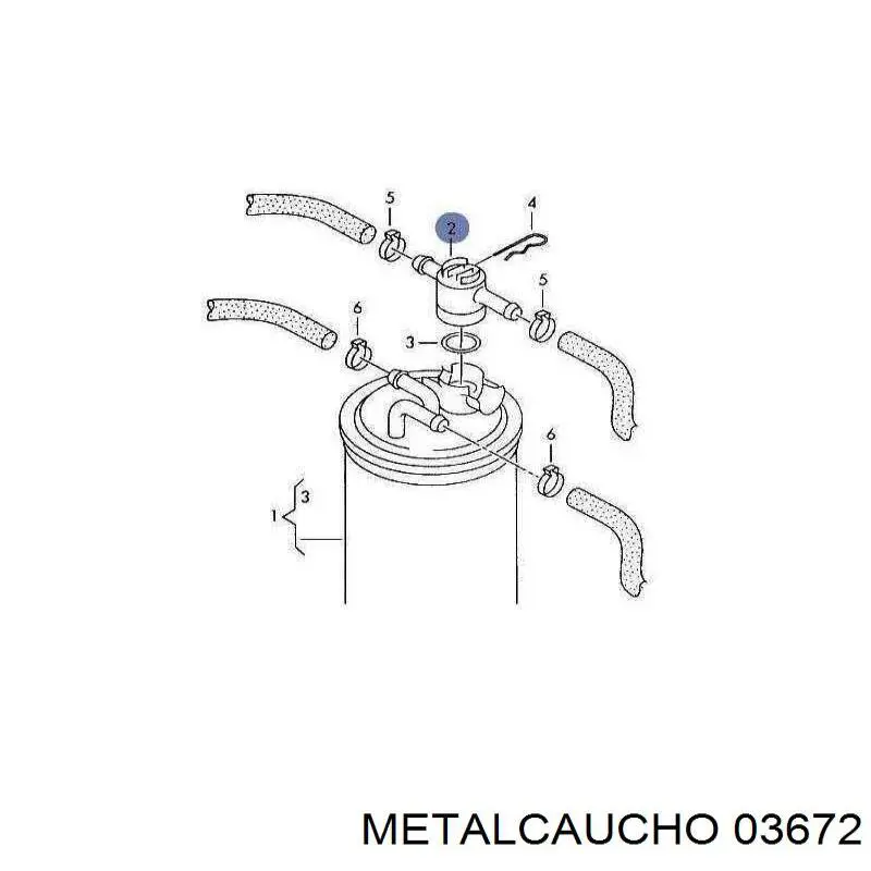 Comprar 1008755 Ford Válvula de retorno de combustible