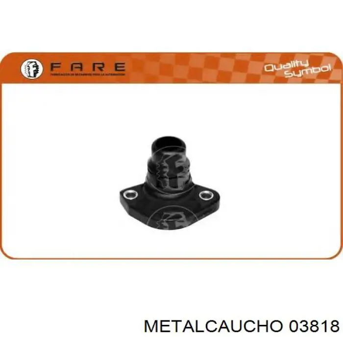 Comprar 03818 Metalcaucho Brida del sistema de refrigeración (triple unión)
