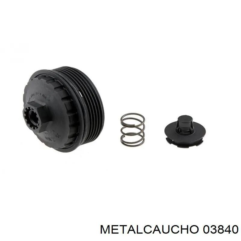 Comprar 03840 Metalcaucho Tapa del filtro de aceite