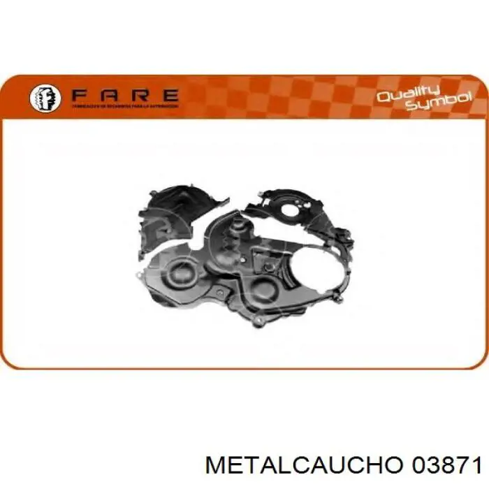 Comprar 03871 Metalcaucho Cubierta de correa de distribución