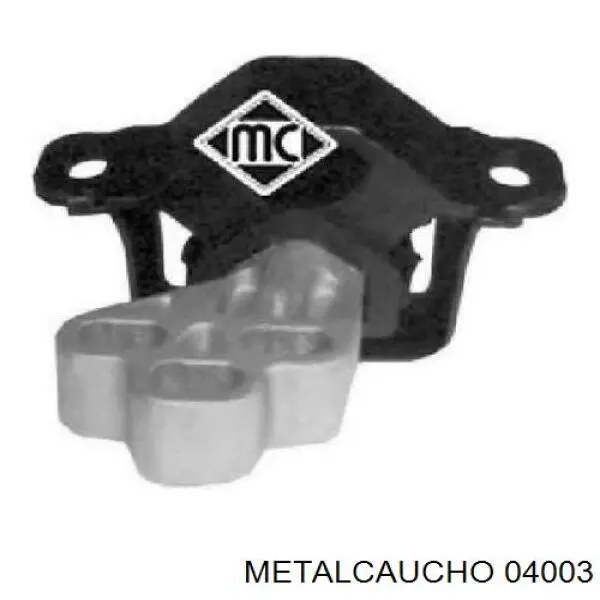 04003 Metalcaucho soporte de motor trasero