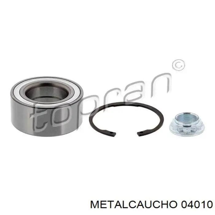 04010 Metalcaucho soporte, silenciador