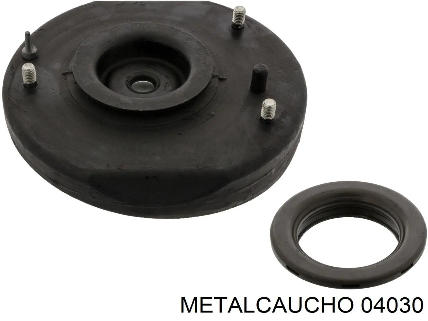 04030 Metalcaucho soporte amortiguador delantero izquierdo