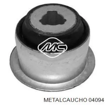 Silentblock del brazo de suspensión 04094 Metalcaucho
