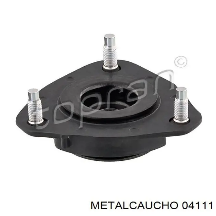 04111 Metalcaucho soporte amortiguador delantero
