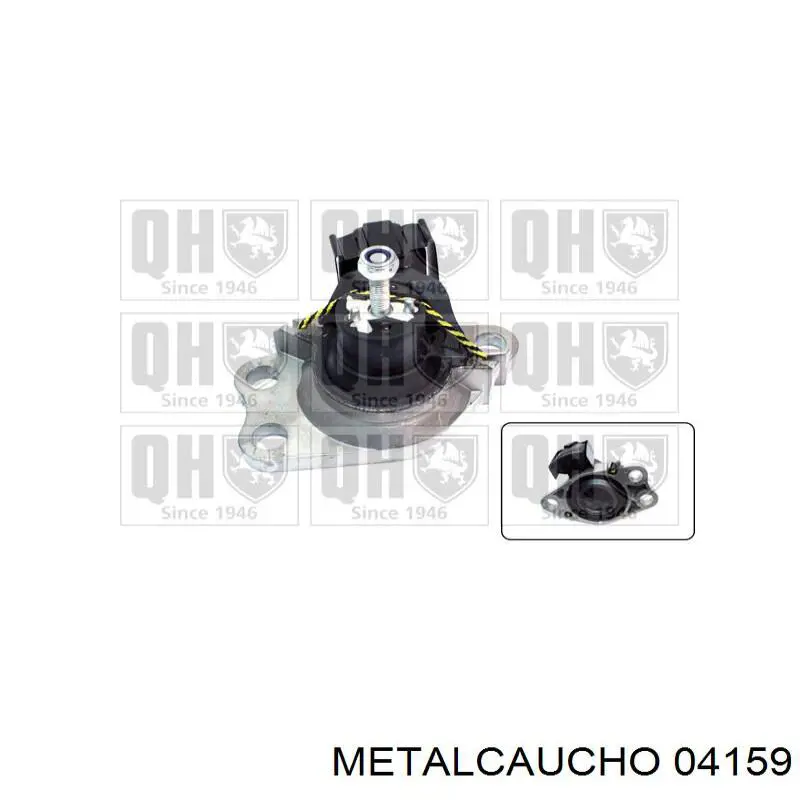 04159 Metalcaucho varillaje palanca selectora, cambio manual / automático