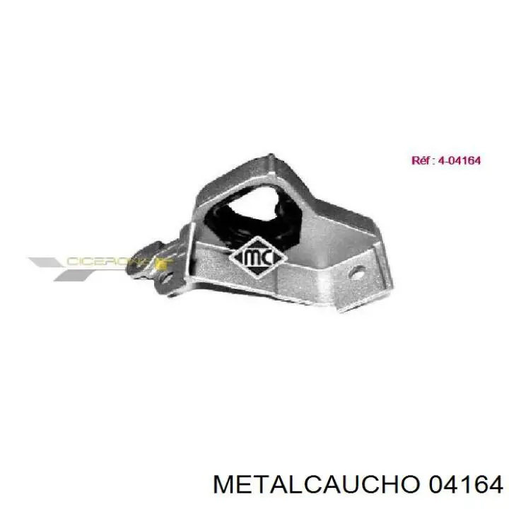 Comprar 04164 Metalcaucho Soporte de tubo de escape