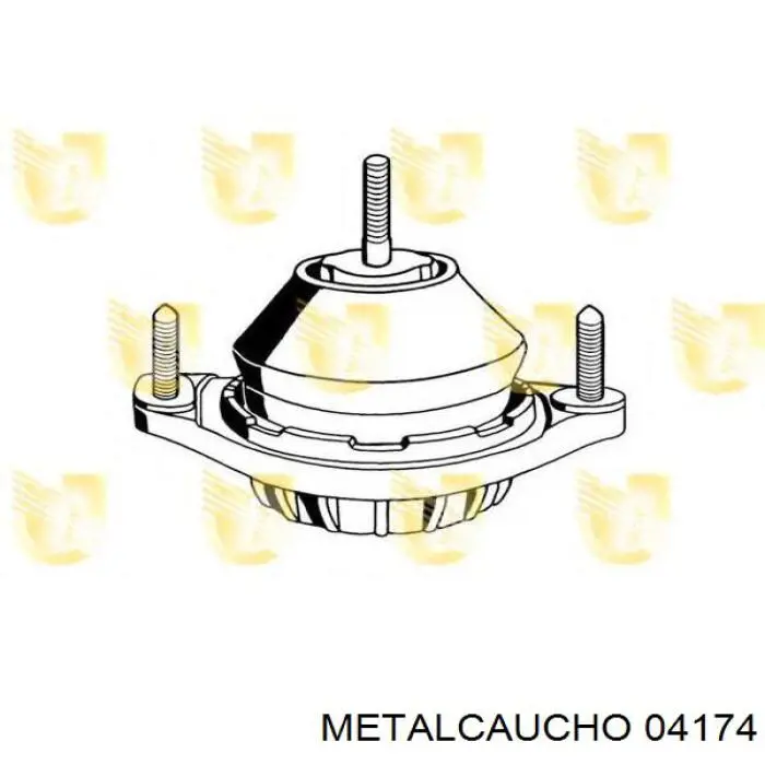Comprar 04174 Metalcaucho Soporte izquierdo del motor