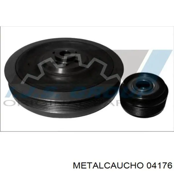Comprar 04176 Metalcaucho La polea del cigüeñal