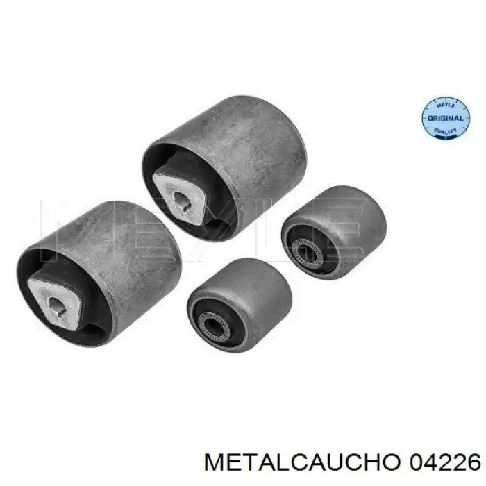 Silentblock del brazo de suspensión 04226 Metalcaucho