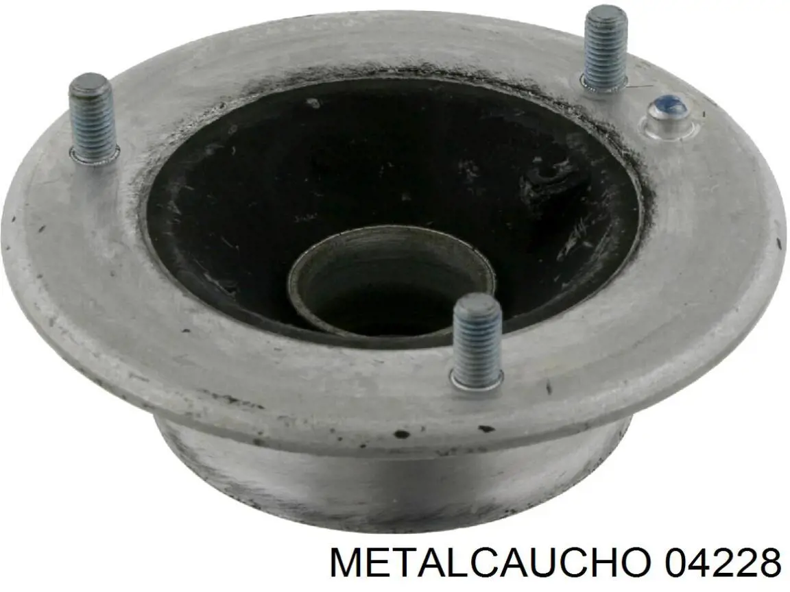 04228 Metalcaucho soporte amortiguador delantero